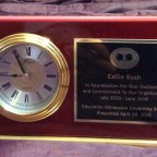 The goodbyes have begun…